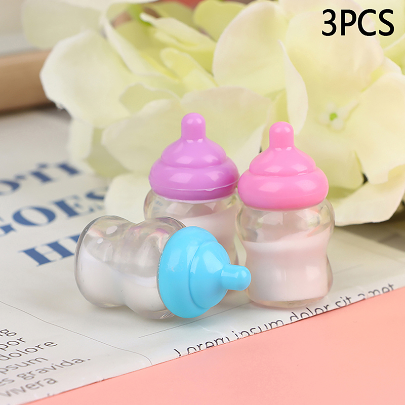 Zwitsal Baby Products - 3 Stück Puppenhaus Baby flasche Zubehör