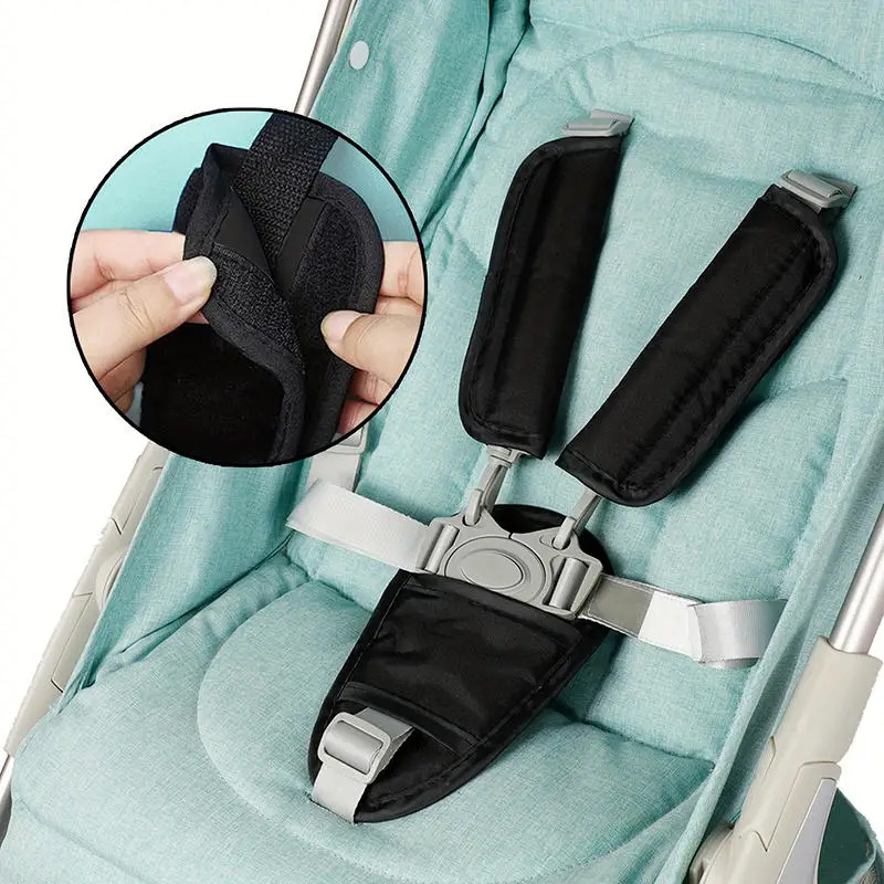 Infant Car Seat Cover - Baby Sicherheitsgurt-Polster Universelle Kinderwagen Schultergurt-Abdeckungen Weiche